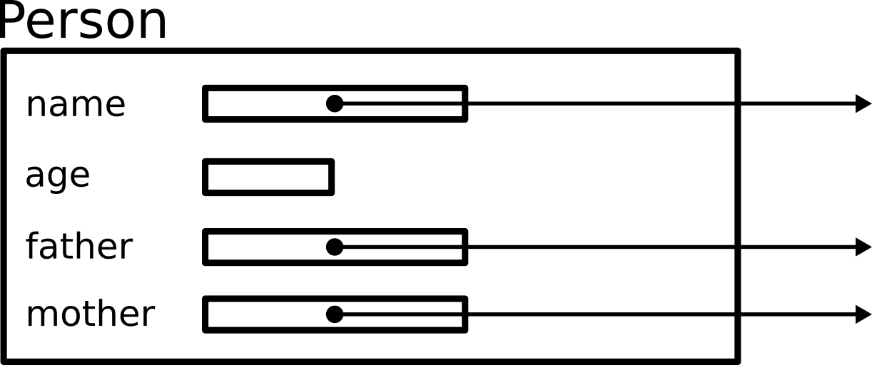Struct with more pointers